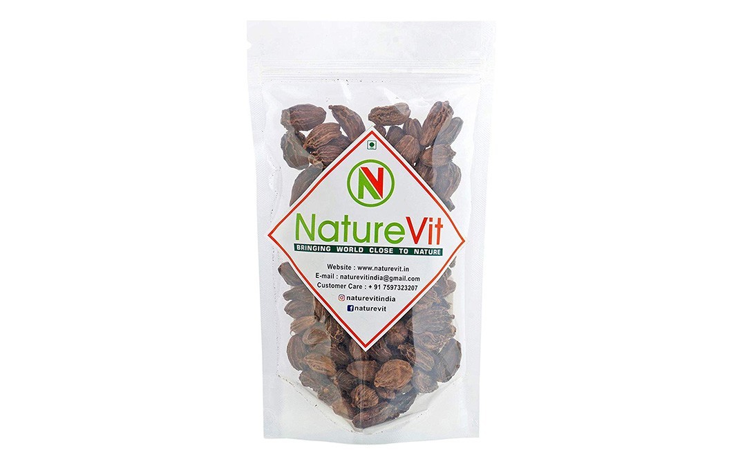 Nature Vit Black Cardomom (Elaichi)    Pack  100 grams